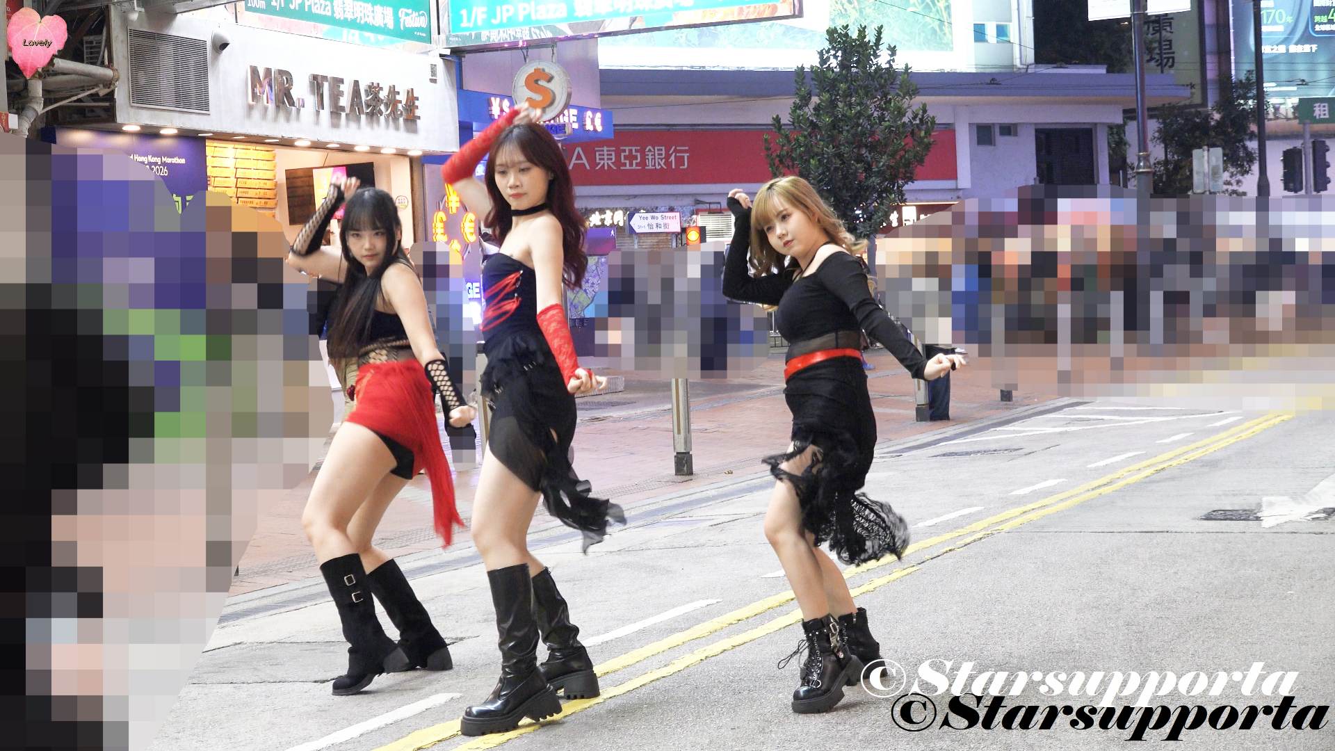 20260110 KPOP dance @ 香港銅鑼灣Casetify對出